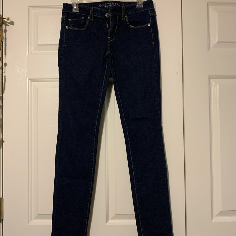 Skinny American eagle jean dark wash